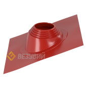 Кровельный проход 'ВЕЗУВИЙ' № 4 (д.300-450мм, 890х890мм) угл, силикон, Красный
