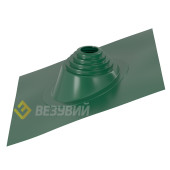 Кровельный проход 'ВЕЗУВИЙ' № 6 (д.150-300мм, 730х600мм) угл, силикон, Зеленый
