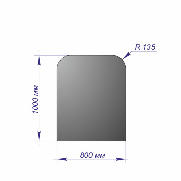 Лист напольный 1000*800*1,5 R135 медь-1
