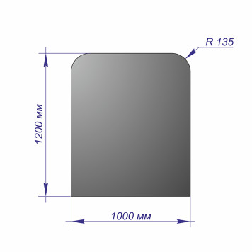 Лист напольный 1200*1000*1,5 R135 медь-1