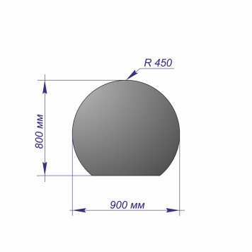 Лист напольный 900*800*1,5 R450 медь-1
