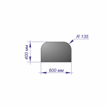 Лист предтопочный 400*600*1 R135 медь-1