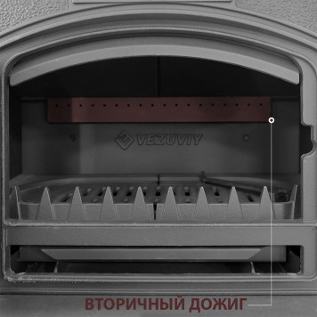 Печь-камин Везувий KZ-14РS 'Антрацит'-4