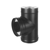 Сэндвич-тройник KERABLACK (AISI 430 1,0мм/0,5мм) д.120х200