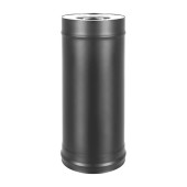 Сэндвич-труба KERABLACK (AISI 430 1,0мм/0,5мм) д.150х250, L-1м