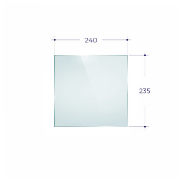 Стекло Везувий 210 (0,240*0,235)