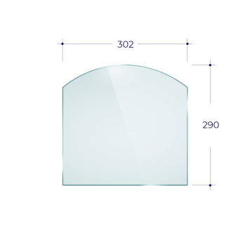Стекло Везувий 290 (0,290*0,302)