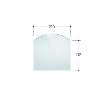 Стекло Везувий SV-05 (0,210х0,212) Арка
