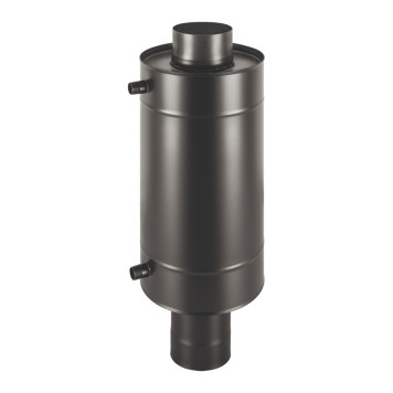 Теплообменник BLACK 12л на трубе Ø115 (AISI 439)